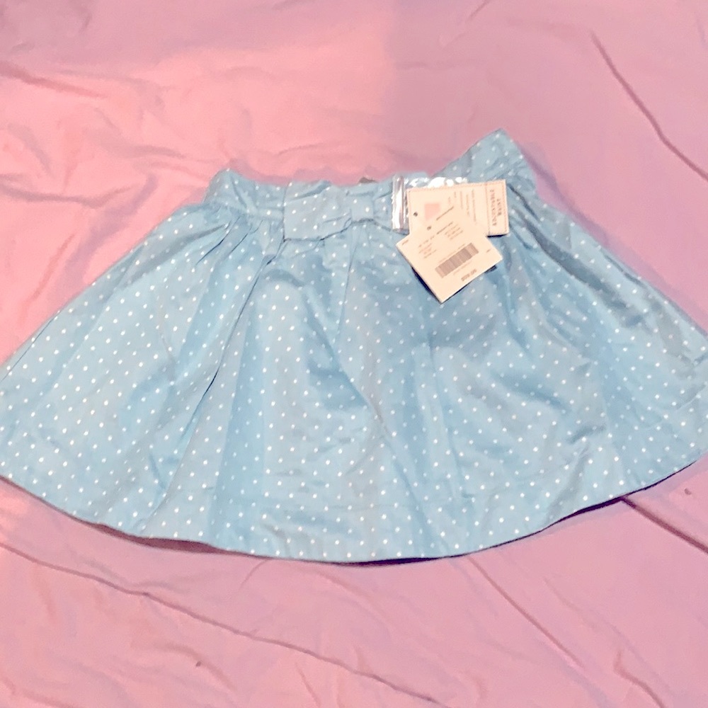 Blue Polka Dot Skirt NWT and Diaper Covers